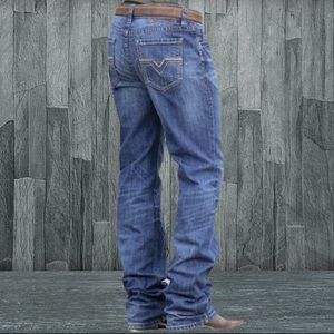 rock & roll jeans double barrel straight leg 32x36